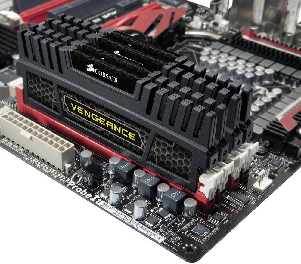 Corsair Vengeance® PC-Arbeitsspeicher Kit DDR3 32GB 4 x 8GB Non-ECC 1600MHz CL10 10-10-27 CMZ32GX3M4X1600C10
