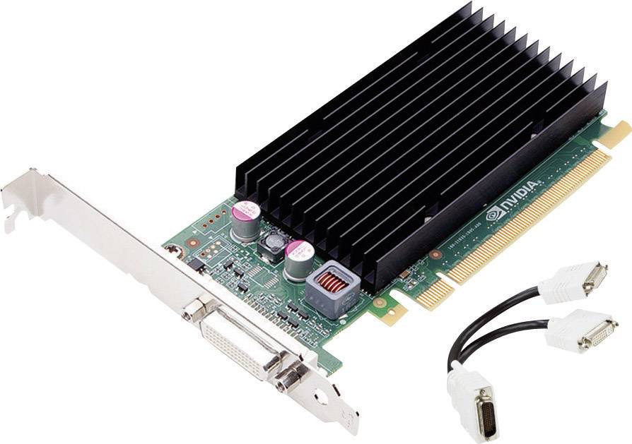 PNY Workstation-Grafikkarte Nvidia Quadro NVS 300 512 MB DDR3-RAM PCIe x16 DVI