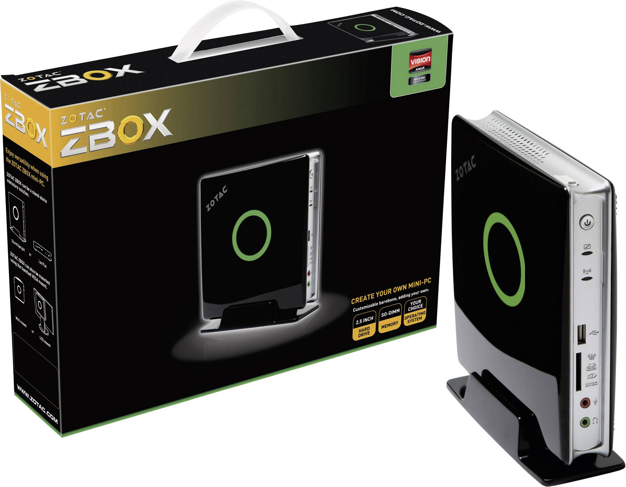 Zotac Barebone ZBOX-AD02 () ZBOX-AD02