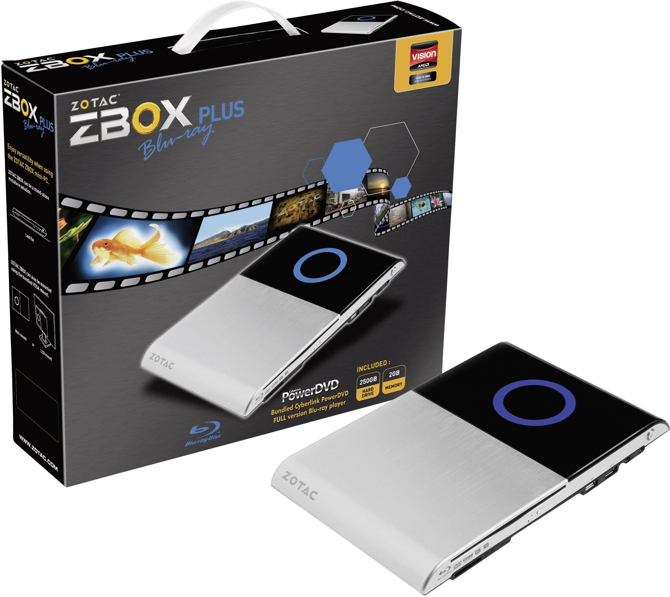 Zotac Mini PC ZBOX AD03-PLUS () ZBOX-AD03BR-Plus