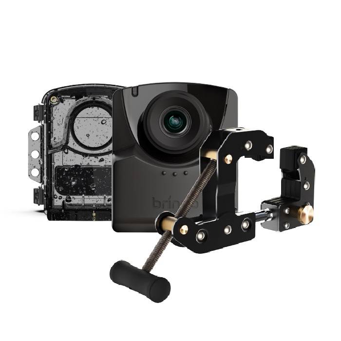Brinno TLC2000C, Zeitraffer, 118°, 1920 x 1080 Pixel, MicroSD (TransFlash), MicroSDHC, MicroSDXC, 128 GB, Schwarz