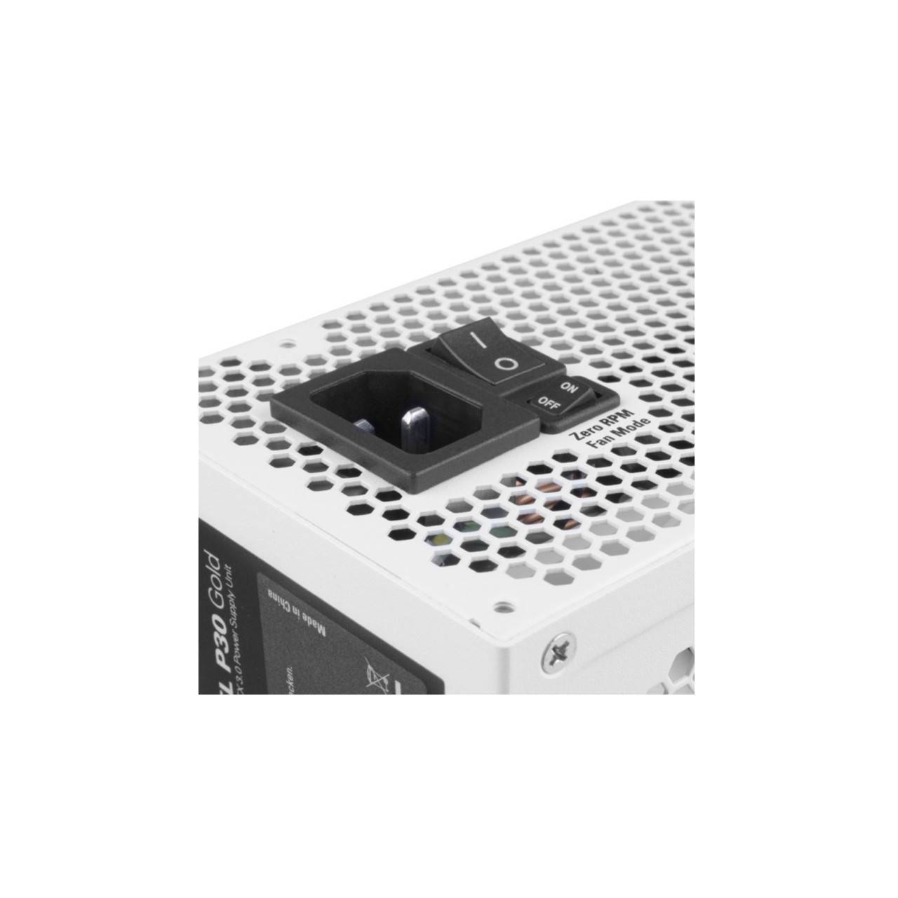 Rebel P30 Gold 1000W ATX3.0 weiß 1x 12VHPWR 4x PCIe Kabel-Management 1000 - PC-/