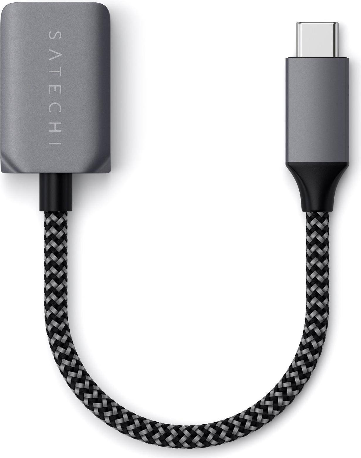 Satechi ST-UCATCM - USB C - USB A - USB 3.2 Gen 1 (3.1 Gen 1) - 5000 Mbit/s - Grau