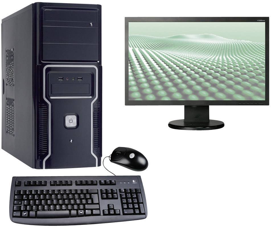 Captiva Midi-Tower PC inkl. Monitor 874337 () Intel® Celeron® G530 4 GB RAM 500 GB HDD 874337