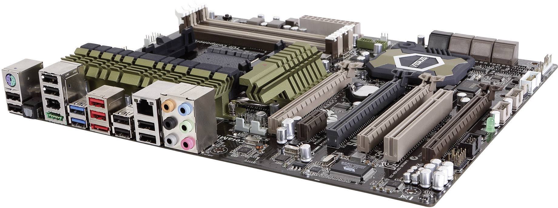 Asus Sabertooth 990FX Mainboard Sockel (PC) AMD AM3+ Formfaktor (Details) ATX Mainboard-Chipsatz AMD® 990FX