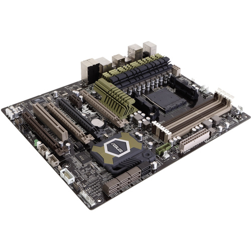 Asus Sabertooth 990FX Mainboard Sockel (PC) AMD AM3+ Formfaktor (Details) ATX Mainboard-Chipsatz AMD® 990FX