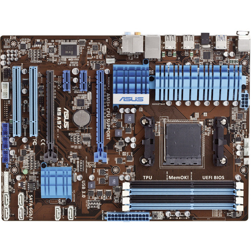 Asus M5A97 Mainboard Sockel (PC) AMD AM3+ Formfaktor (Details) ATX Mainboard-Chipsatz AMD® 970