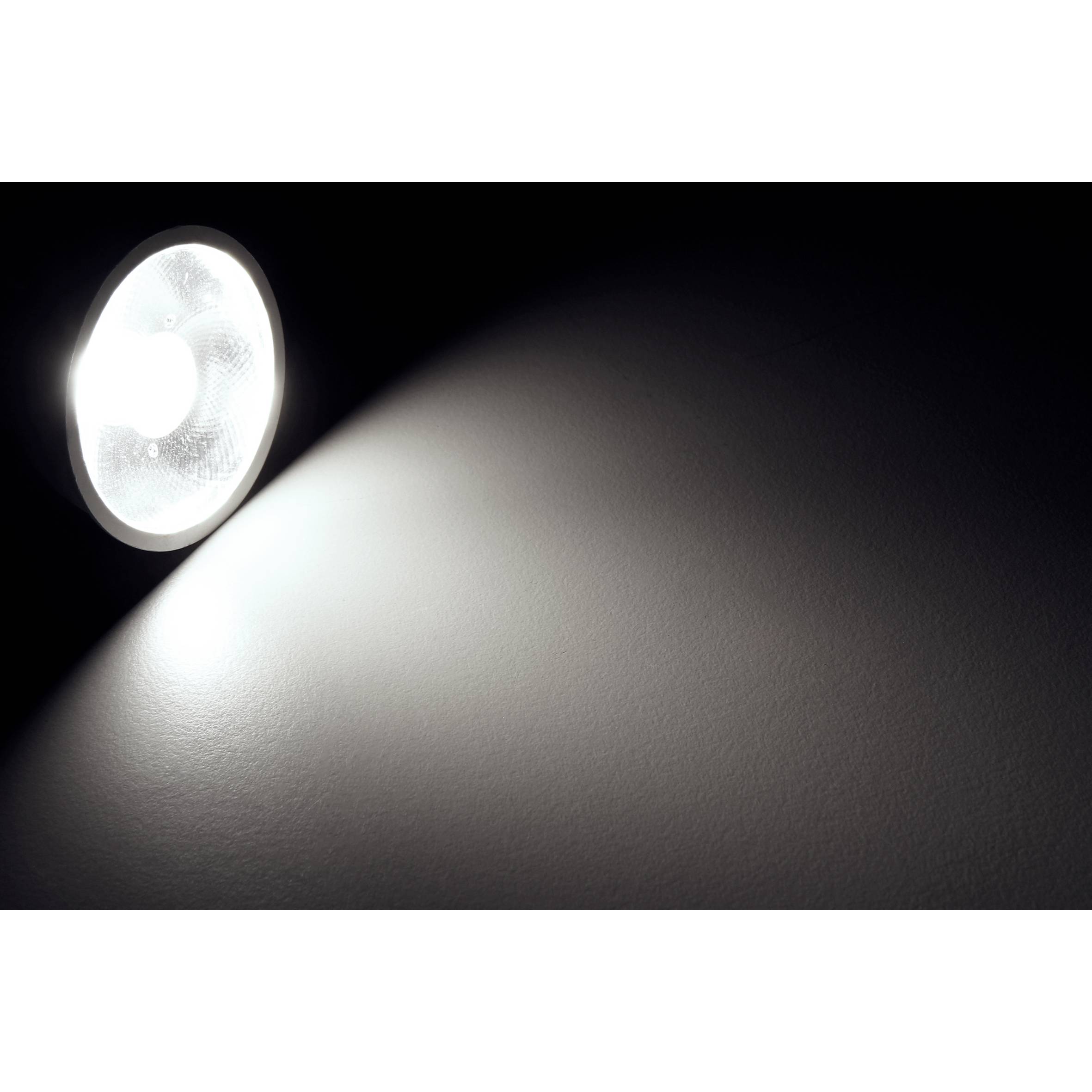 LED-Strahler McShine "COB" GU10, 5W, 350lm, neutralweiß, 10° Spot