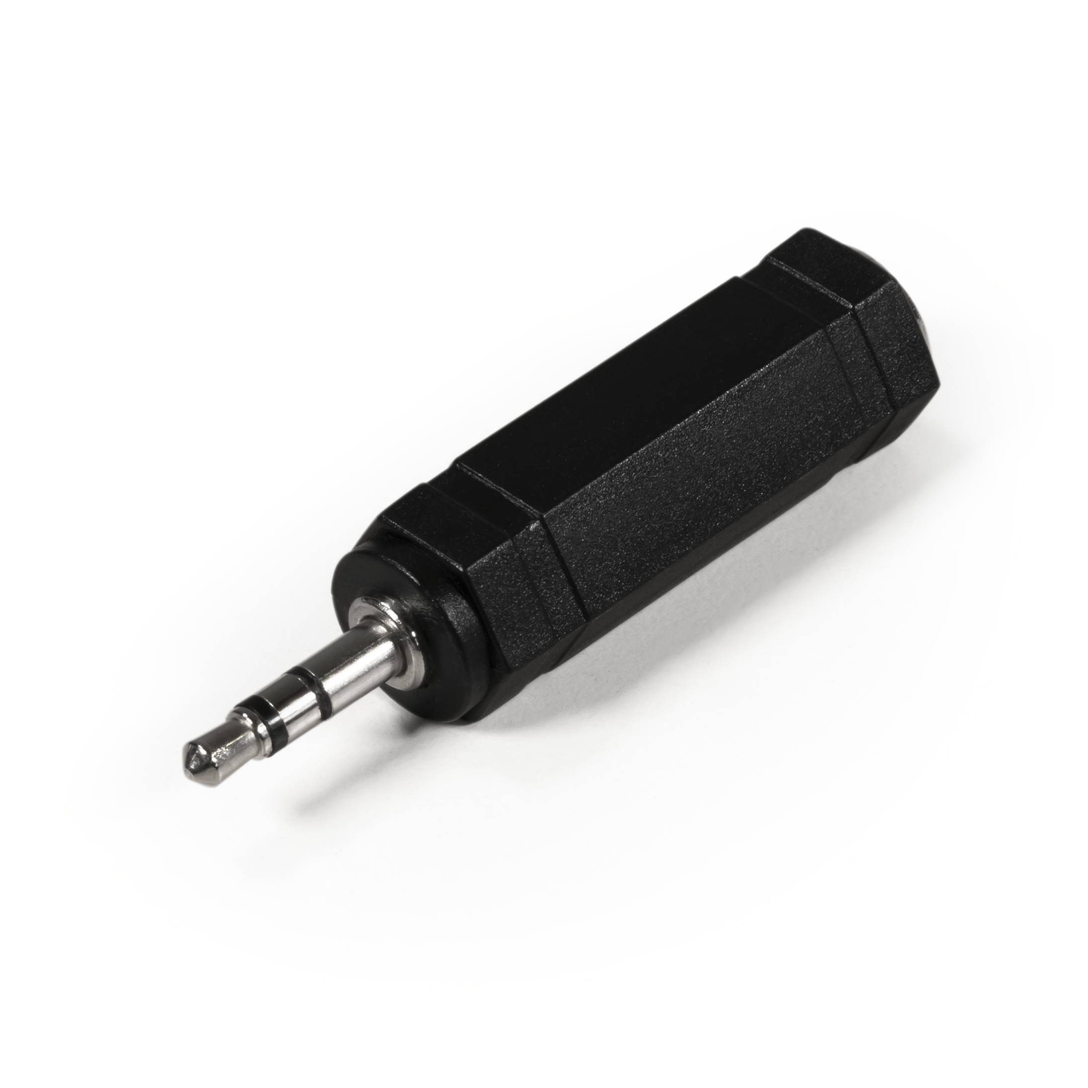 Kopfhöhrer-Adapter HOLLYWOOD, AUX Klinke 6,35mm auf 3,5mm, Stereo