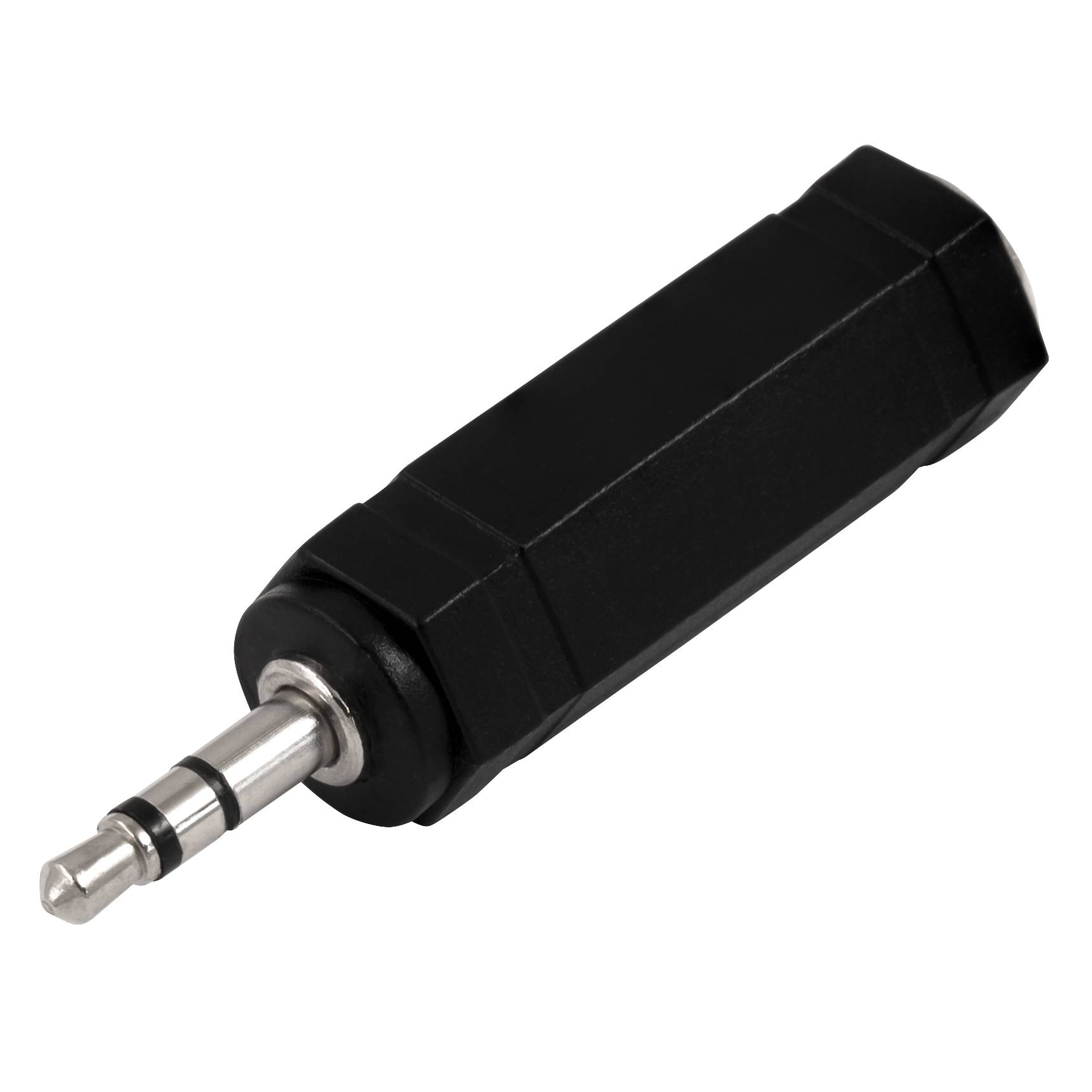 Kopfhöhrer-Adapter HOLLYWOOD, AUX Klinke 6,35mm auf 3,5mm, Stereo