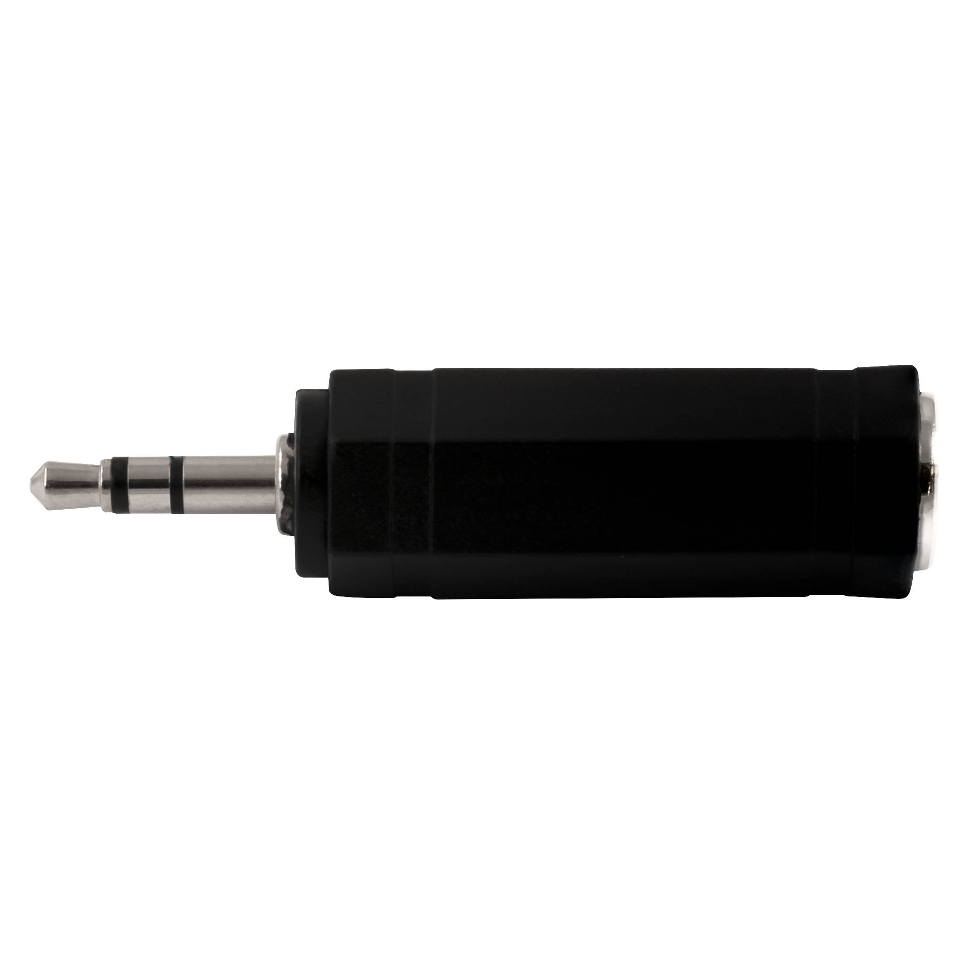 Kopfhöhrer-Adapter HOLLYWOOD, AUX Klinke 6,35mm auf 3,5mm, Stereo