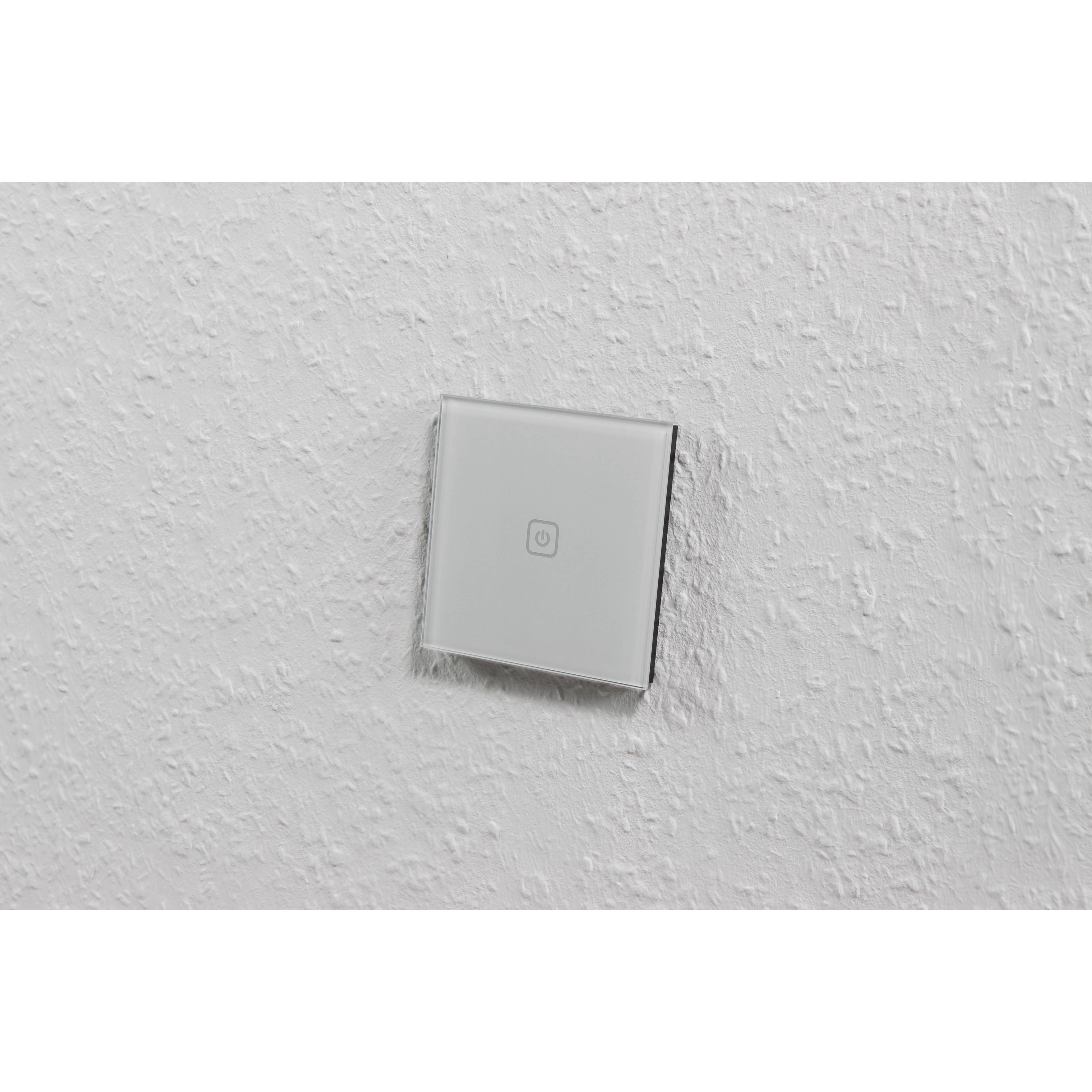 Touch Funk-Wandschalter McPower "Comfort" max. 100m, 1-Kanal