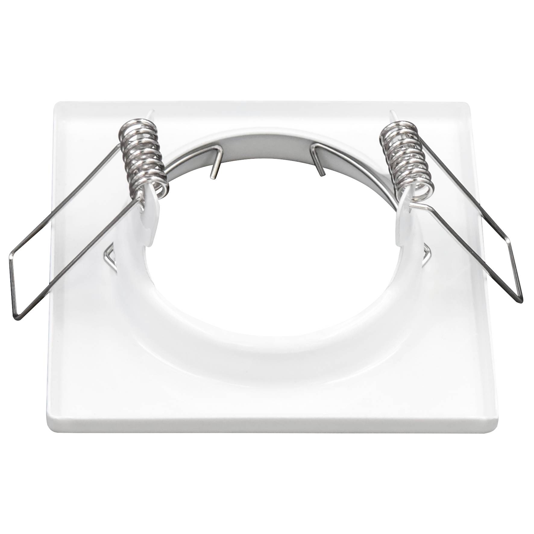 Einbaurahmen McShine "ER-74" weiß, 74x74mm, starr