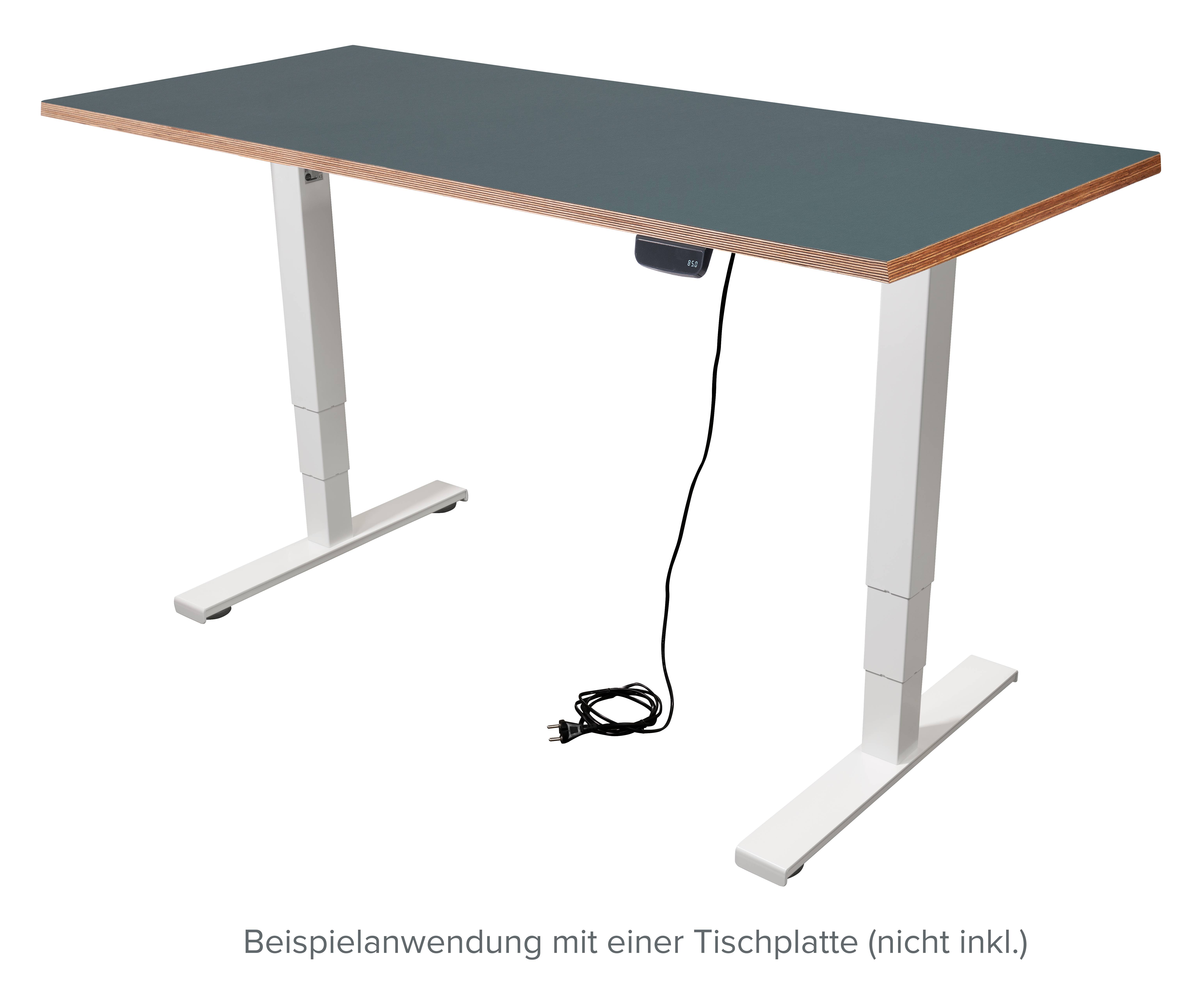 Tischgestell imstande "business-w" max. 125kg, Breite 100-170cm, Höhe 62-128cm
