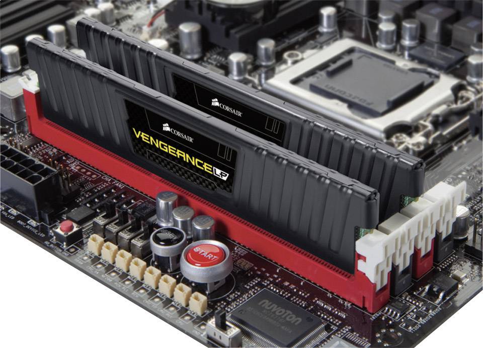 Corsair Vengeance Low Profile PC-Arbeitsspeicher Kit 8 GB 2 x 4 GB 1600 MHz 240pin DIMM CL9 9-9-24 CML8GX3M2A1600C9
