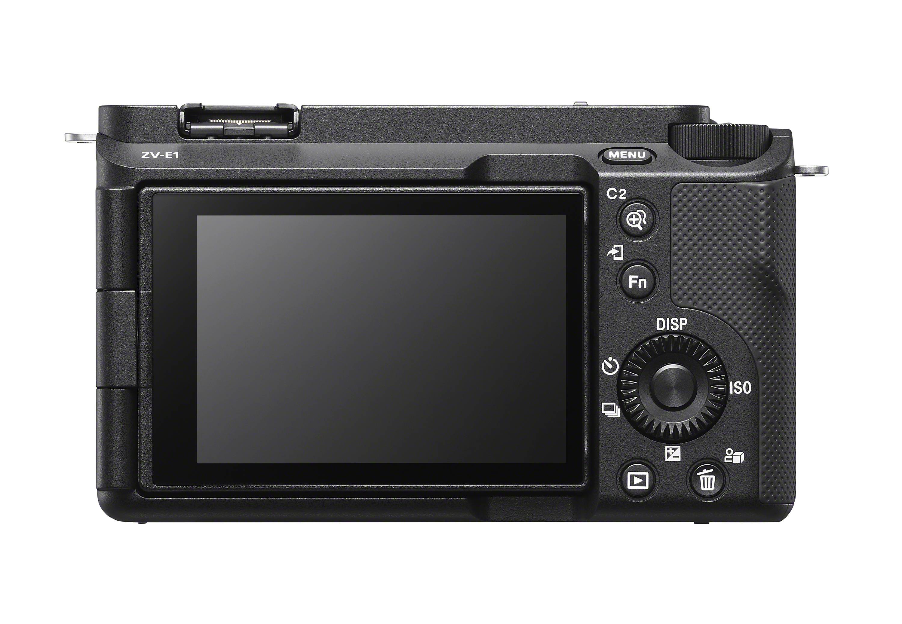 Sony ZV-E1, 12,1 MP, 4240 x 2832 Pixel, Exmor R CMOS, 4K Ultra HD, Touchscreen, Schwarz