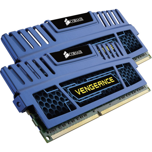 Corsair Vengeance Blue PC-Arbeitsspeicher Kit 8 GB 2 x 4 GB 1600 MHz 240pin DIMM CL9 9-9-24 CMZ8GX3M2A1600C9B