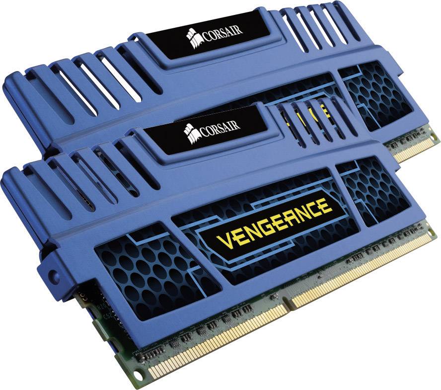 Corsair Vengeance Blue PC-Arbeitsspeicher Kit 8 GB 2 x 4 GB 1600 MHz 240pin DIMM CL9 9-9-24 CMZ8GX3M2A1600C9B