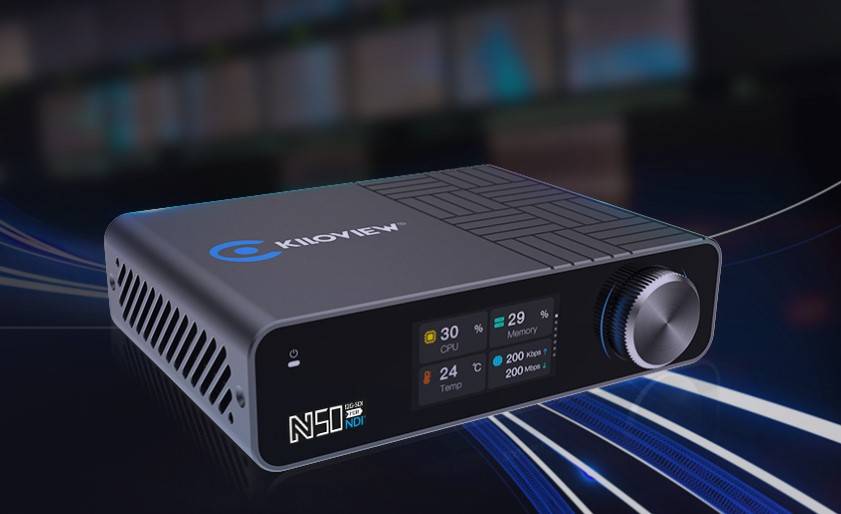 Kiloview N50, Aktiver Videokonverter, Schwarz, 3840 x 2160 Pixel, 1280 x 720,1920 x 1080,3840 x