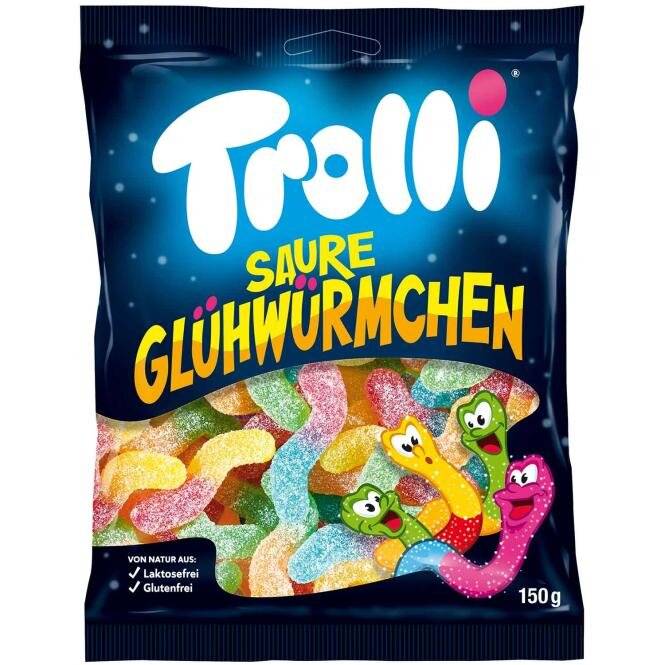 Trolli Saure Glühwürmchen 150g Inhalt: 150g