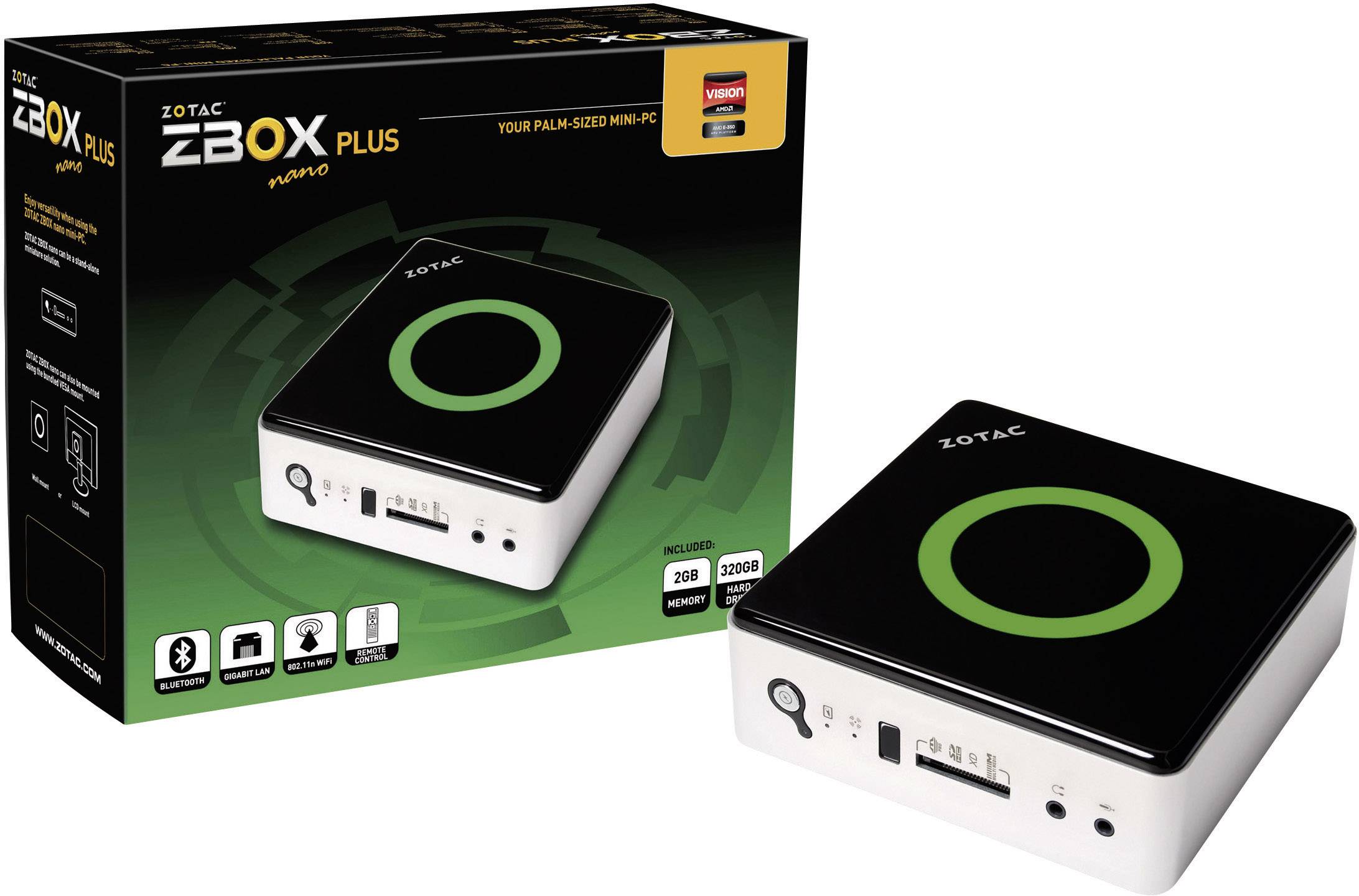 Zotac Barebone ZBOX Nano AD10 ()