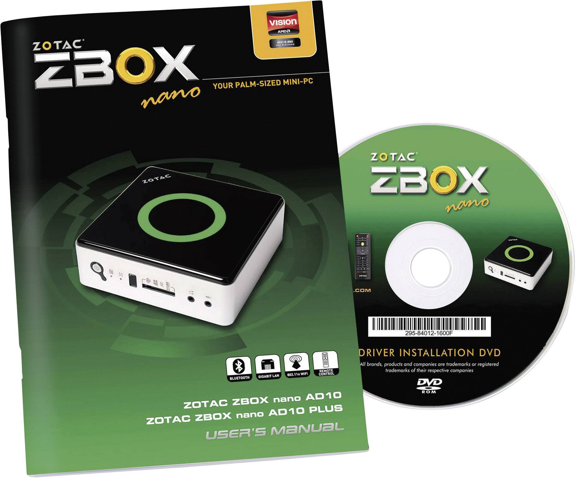 Zotac Barebone ZBOX Nano AD10 ()