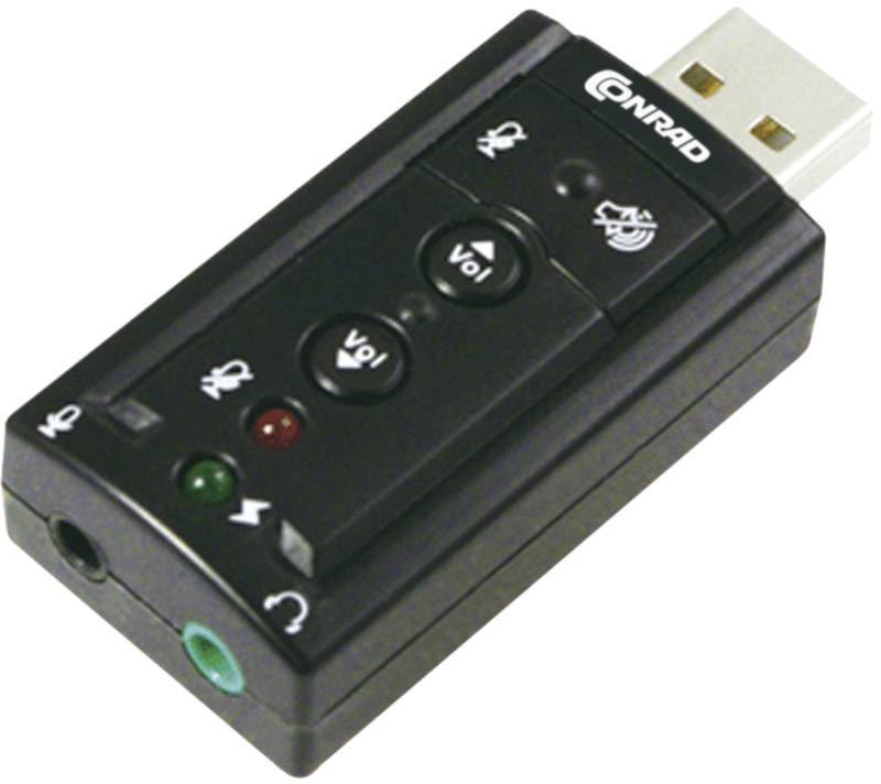 USB-Soundbox 7.1 Surround 7.1 Soundkarte, Extern externe Kopfhöreranschlüsse, externe Lautstärkenregelung