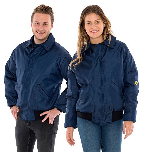 ESD-Winterjacke, 130g/m², marineblau, XS
