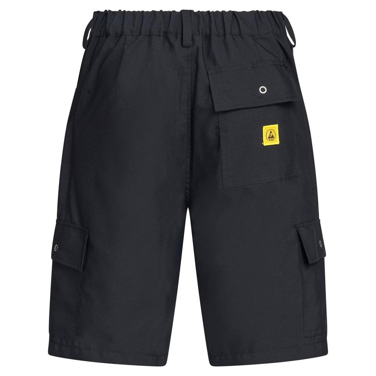 ESD-Hose, kurz, 128 g/m², schwarz, L