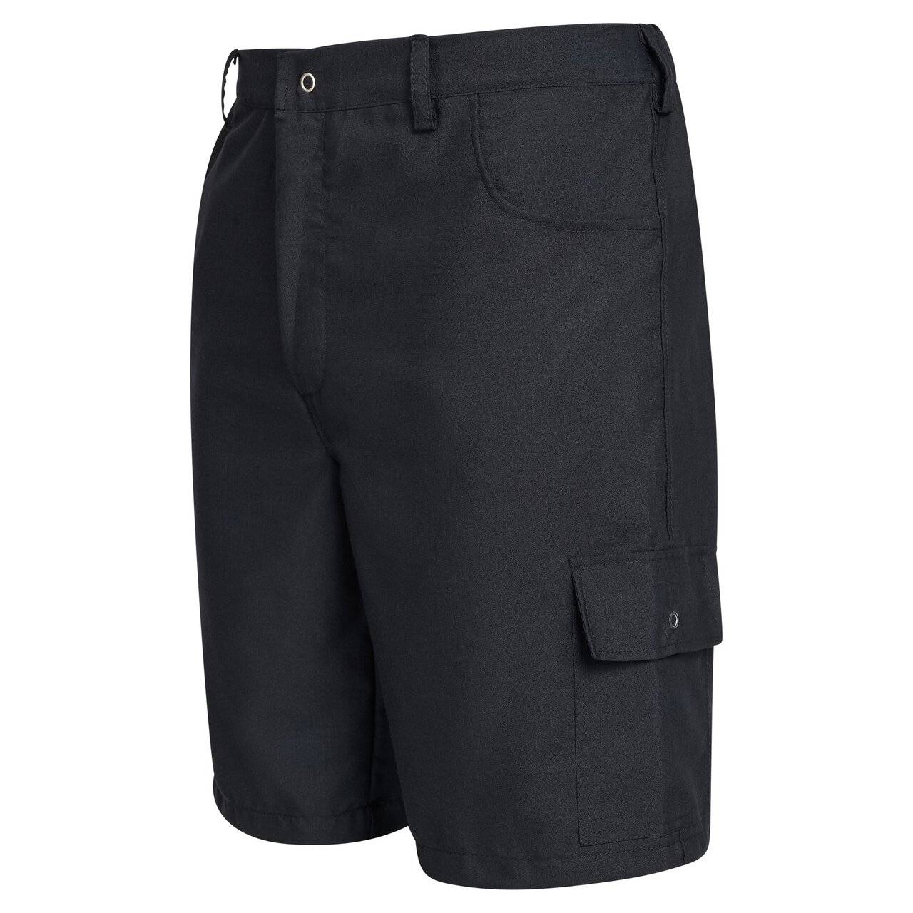 ESD-Hose, kurz, 128 g/m², schwarz, L