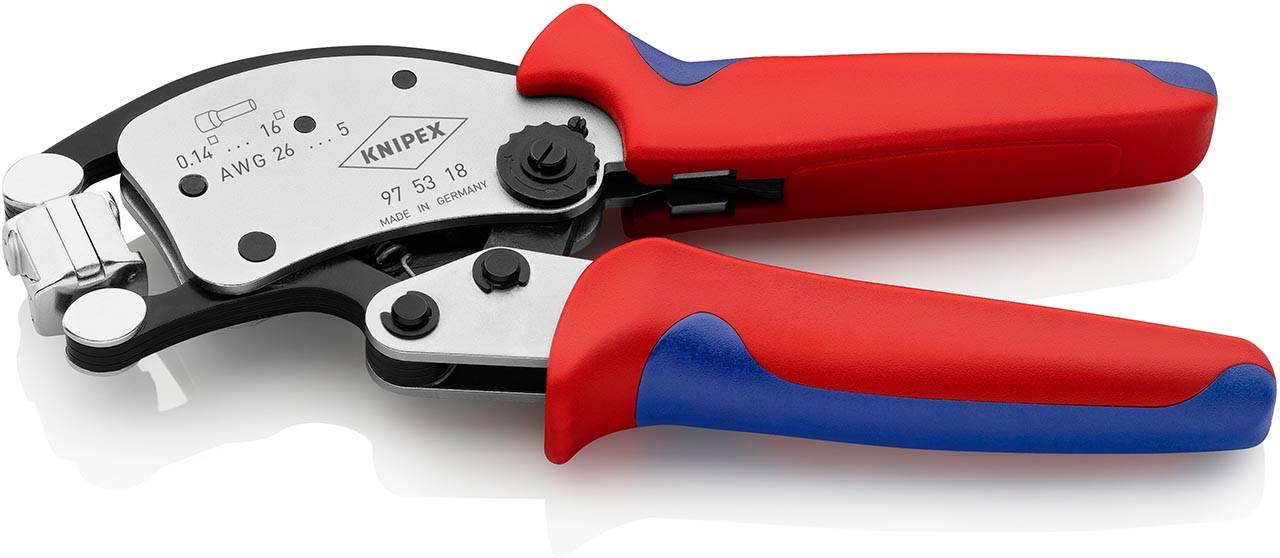 Knipex Twistor®16 97 53 18 SB Crimpzange 0.14 bis 16 mm²