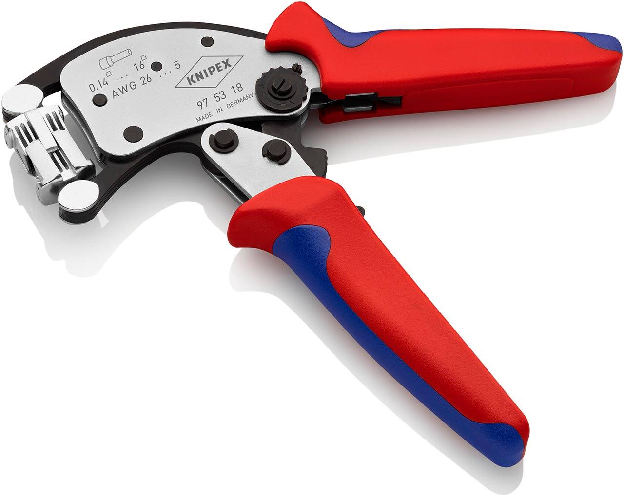 Knipex Twistor®16 97 53 18 SB Crimpzange 0.14 bis 16 mm²