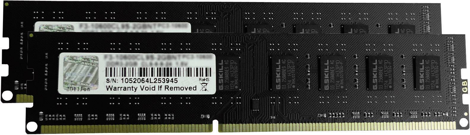 G.Skill PC-Arbeitsspeicher Kit 240pin DIMM F3-10600CL9D-8GBNT
