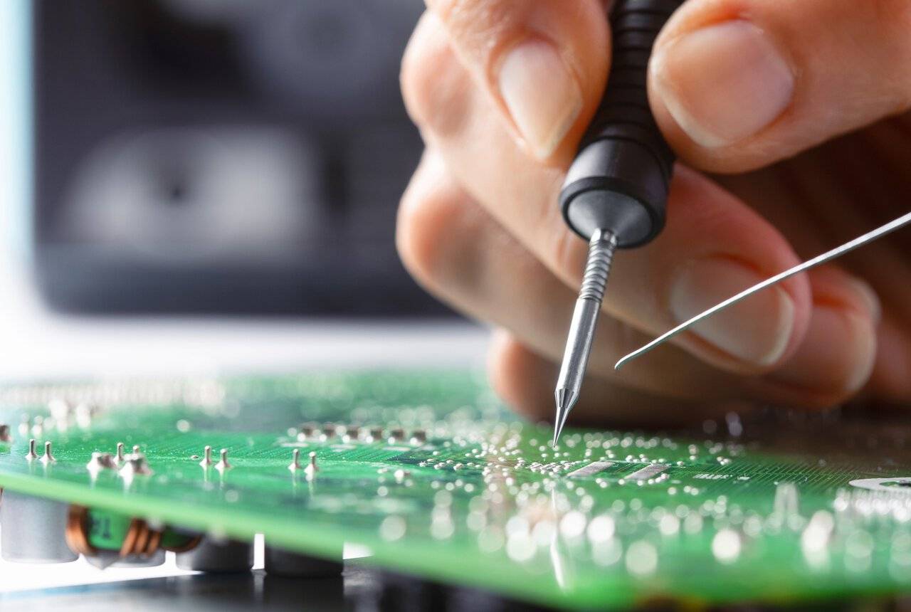 WXPP MS Set, Lötkolben für Miniaturarbeiten unter Mikroskop, 40 W, Active-Tip Technologie