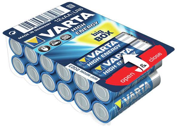 VARTA HE Tray Big Box 12er AA