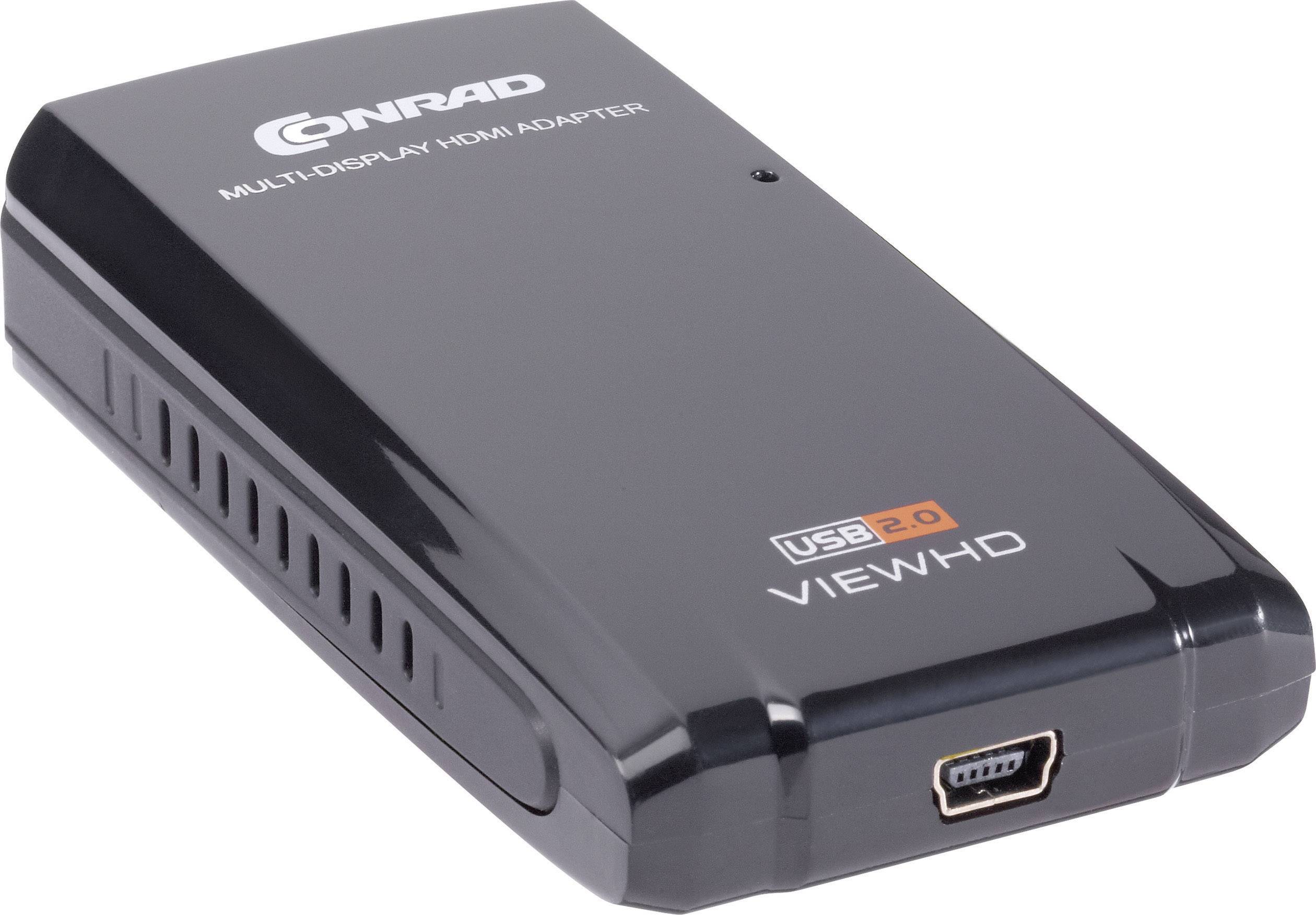 Externe Grafikkarte HDMI®, DVI Anzahl unterstützter Monitore: 1