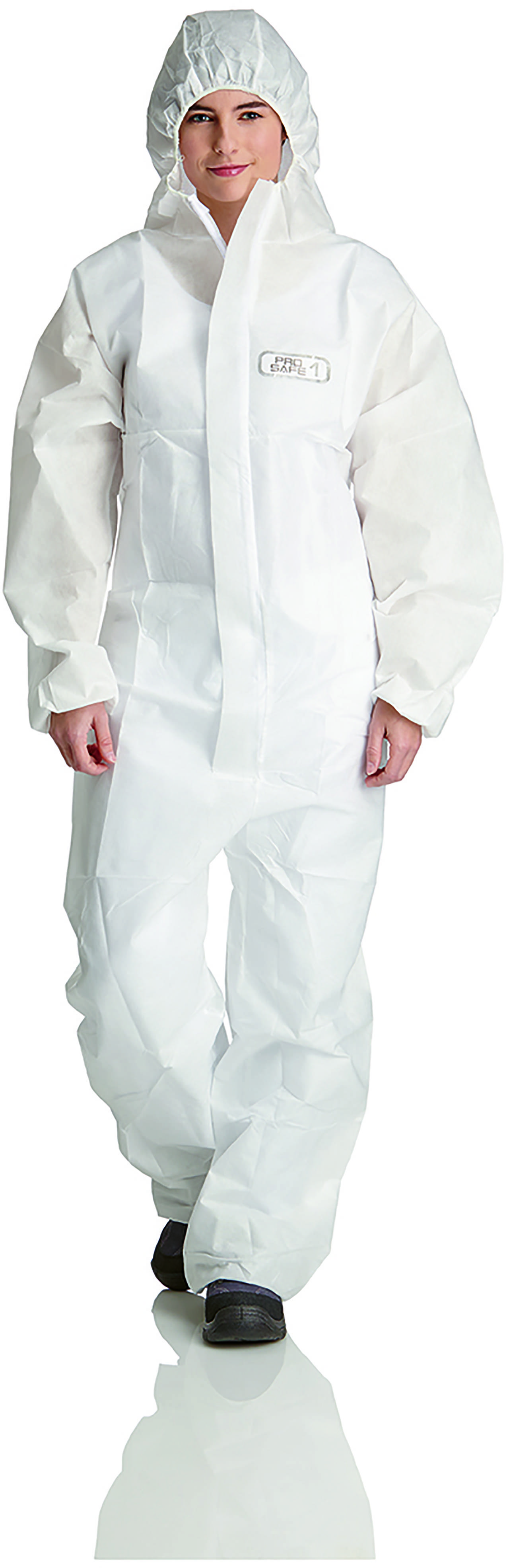 Schutzanzug ProSafe® 1 PS1-L Größe L Farbe weiß Ausführung ohne Füßlinge