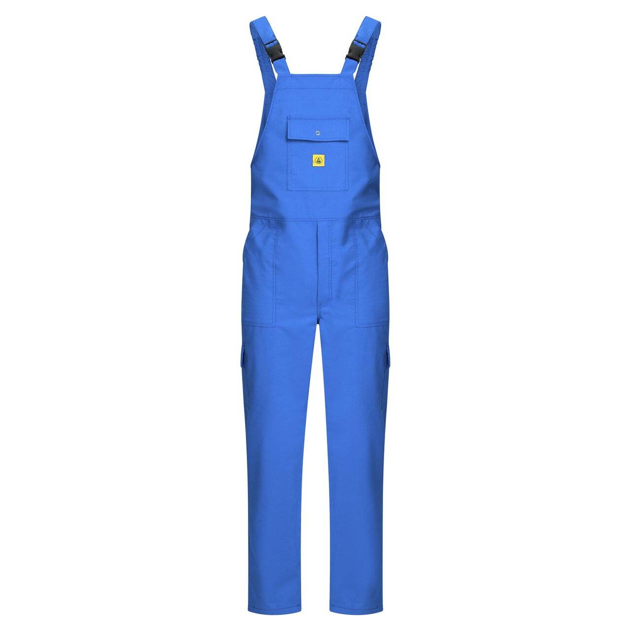 ESD-Latzhose mit Hosenträgern, TH55, unisex, royalblau, M
