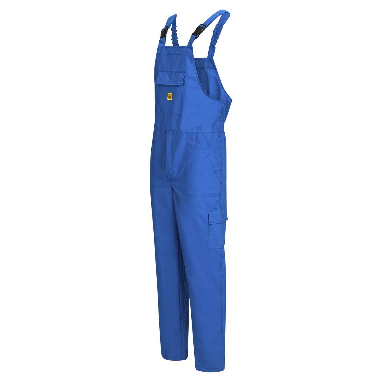 ESD-Latzhose mit Hosenträgern, TH55, unisex, royalblau, M