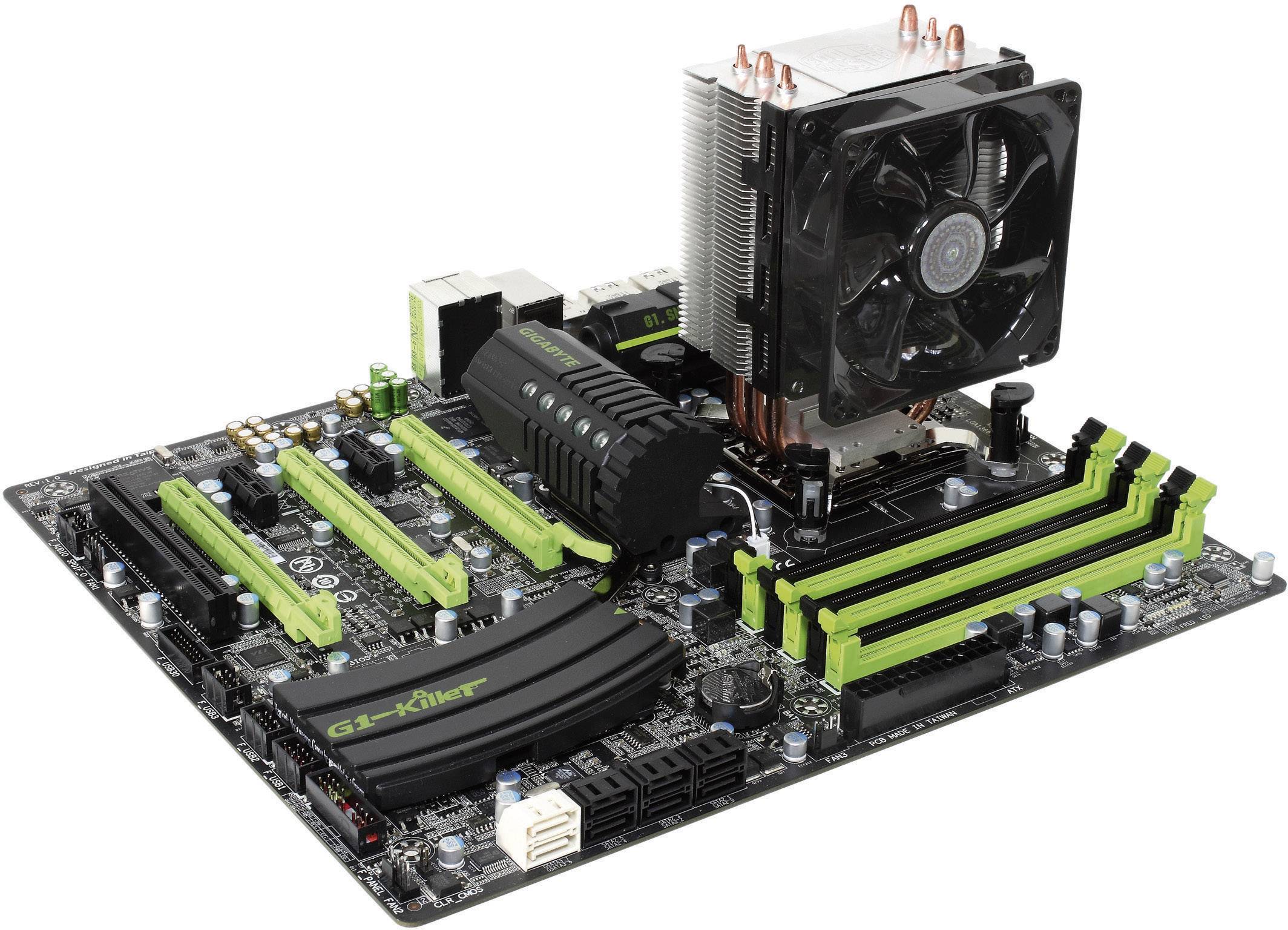 Cooler Master Hyper TX3 Evo CPU-Kühler mit Lüfter Intel® LGA 775, Intel® LGA 1150, Intel® LGA 1155, Intel® LGA 1156, Intel® LGA 1366, AMD® AM
