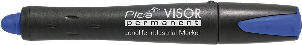 VISOR permanent Marker blau SB