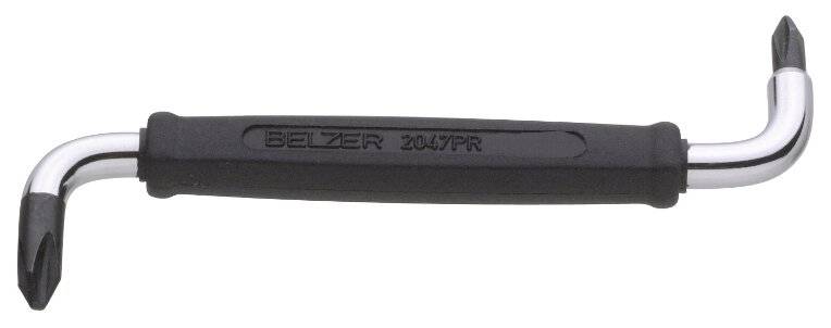 Winkelschraubendreher, doppelt abgewinkelt, PH-3 + 4, 200 mm