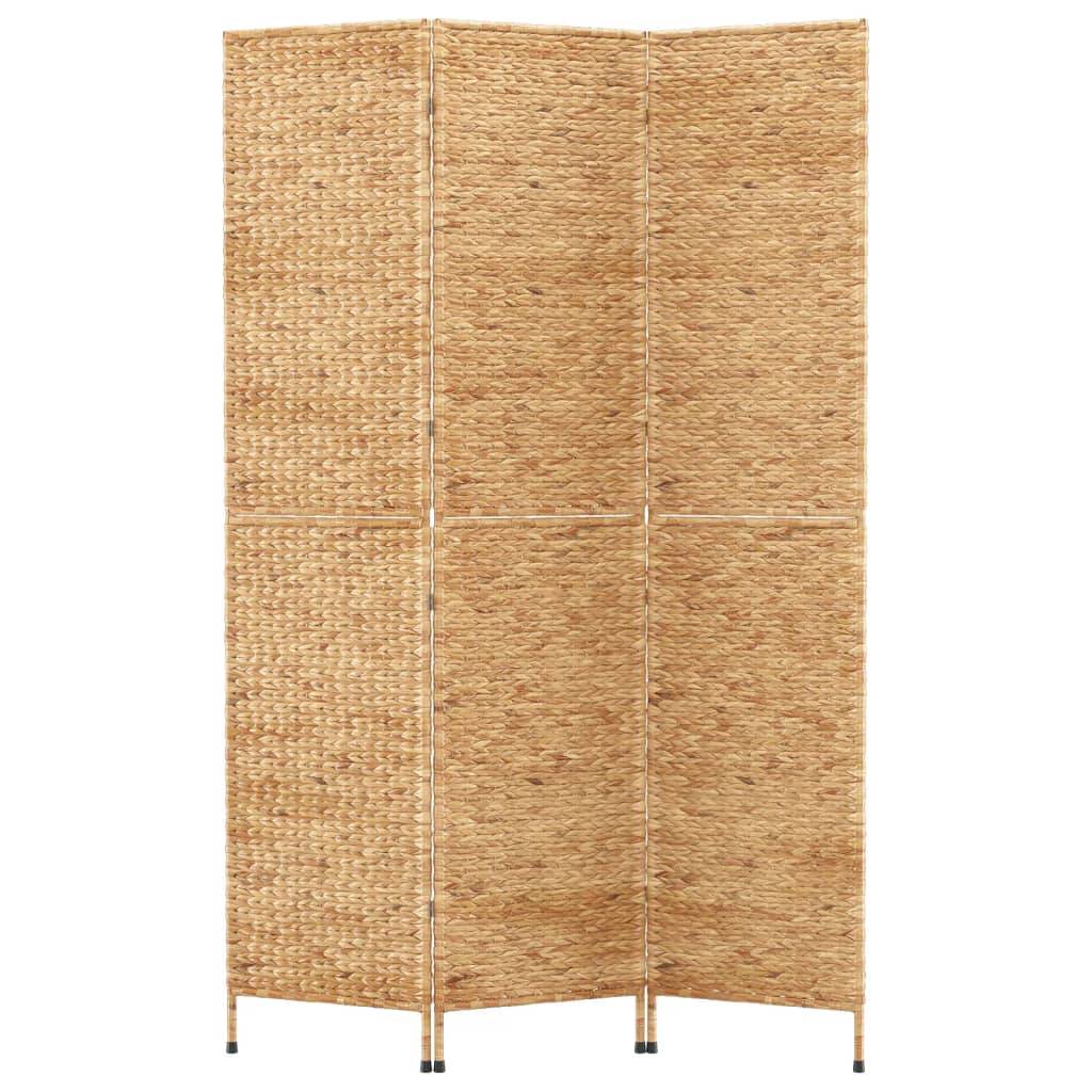 vidaXL Paravent 3-tlg. 122x180 cm Wasserhyazinthe