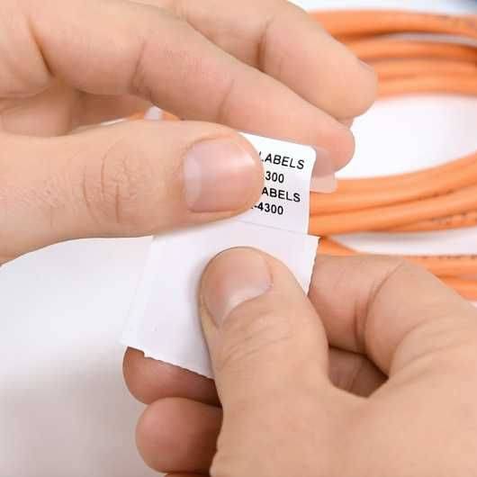 Drehbare Kabeletiketten, für Kabel ø: 2,7 - 5,1 mm, für M410/BMP41/M510/BMP51/M511, M4-203-RO-427