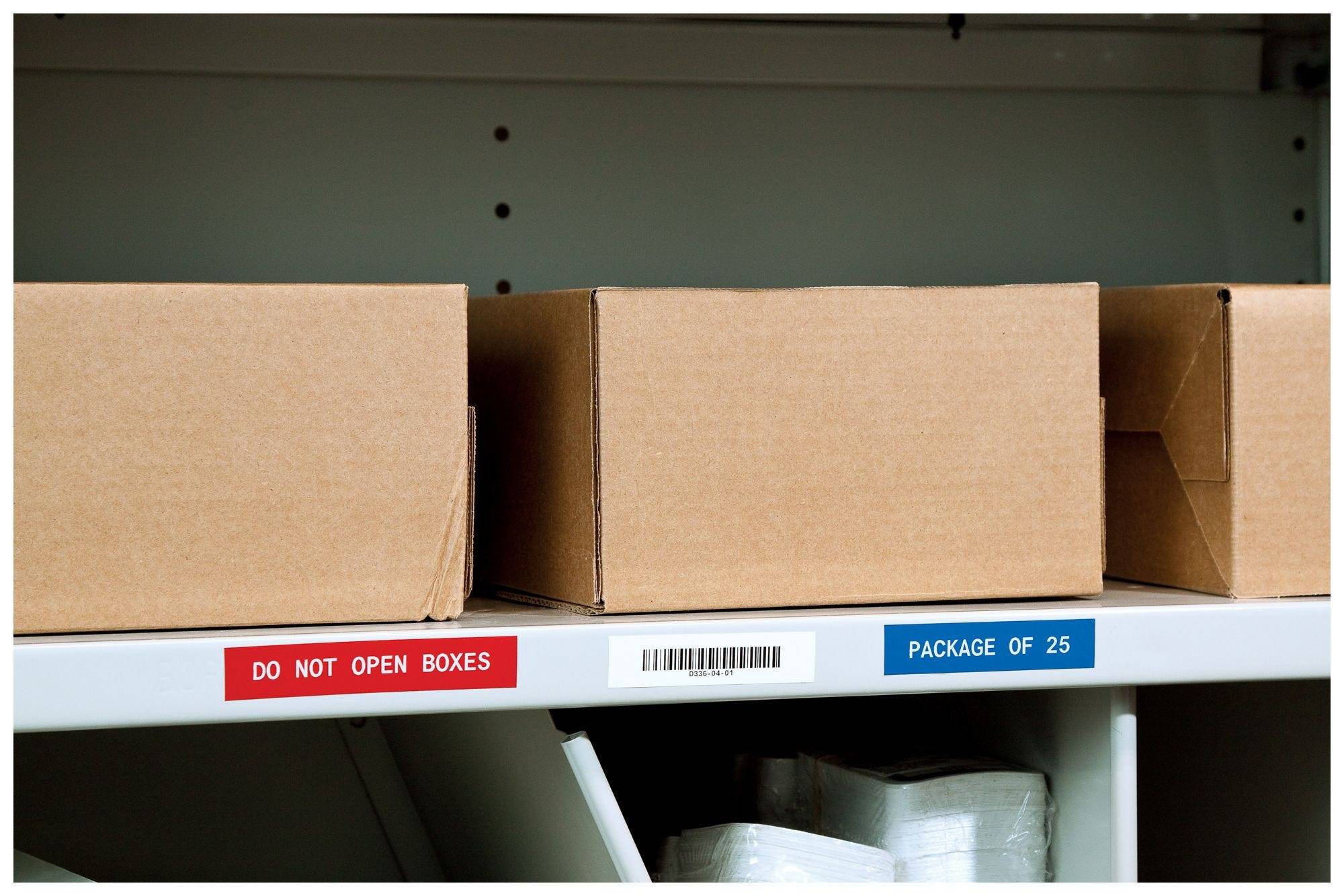 Vinylband, Schwarz auf Weiß, 12,7 mm x 7,62 m, für BMP41, BMP51 & M511, M4C-500-595-WT-BK