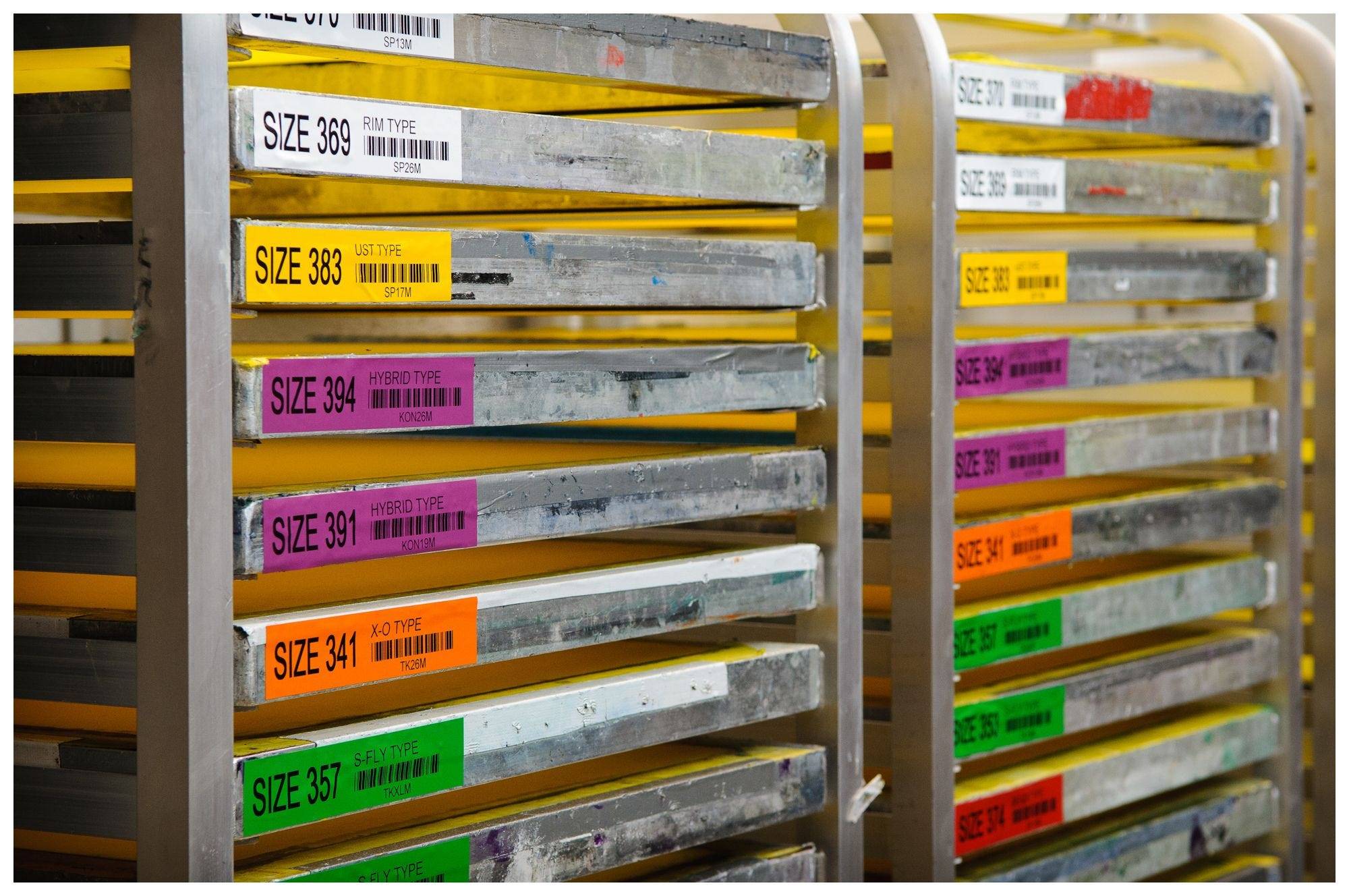 Vinylband, Schwarz auf Weiß, 12,7 mm x 7,62 m, für BMP41, BMP51 & M511, M4C-500-595-WT-BK