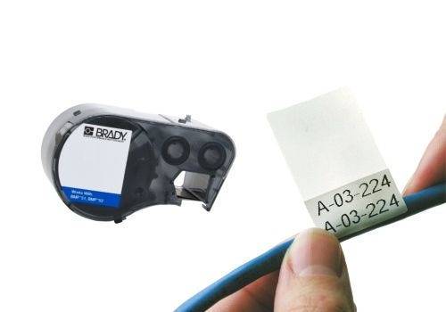 Selbstlaminierende Kabeletiketten, für Kabel ø: 4 - 8,1 mm, für M510, BMP51 & M511, M5-134-427