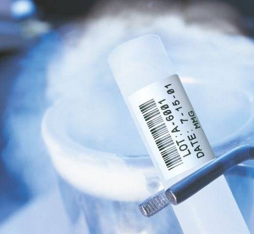 kältebeständiges Labor-Etikettenset, FreezerBondz, weiß, für M510, BMP51 & M511, M5-117-492