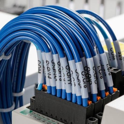 Selbstlaminierende Kabeletiketten, für Kabel ø bis 14,2 mm, für M510, BMP51 & M511, M5-116-427