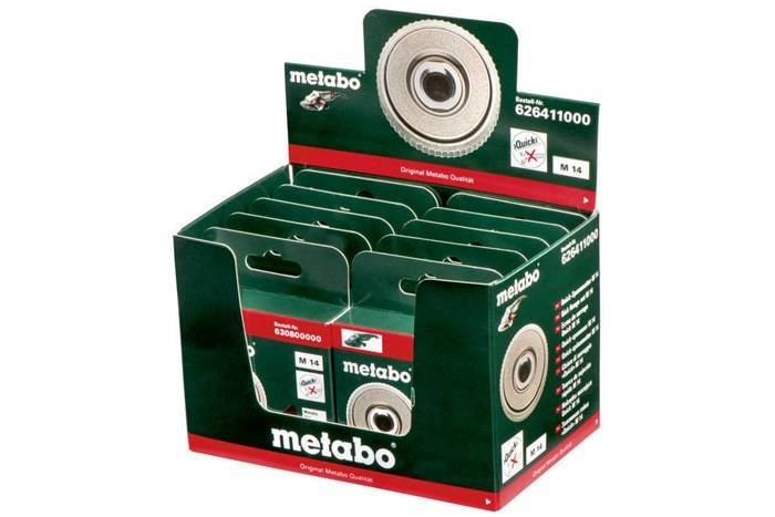 10 Quick-Spannmutter M 14 / Display Metabo 626411000